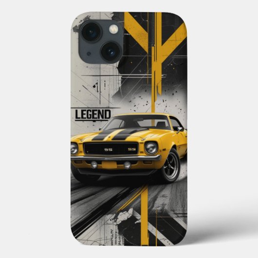 Chevrolet Camaro SS: Classic Muscle Legend Case Case-Mate iPhoneケース (裏面)