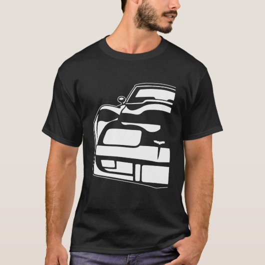 Chevrolet Corvette 1979 C3 3 Tシャツ (正面)