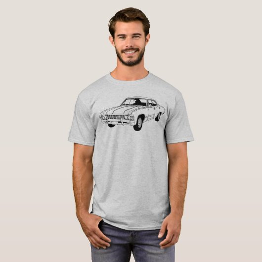 Chevrolet Impala 1967 Tシャツ (正面フル)