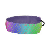 Chevronパターンヘッドバンド – レインボーデザイン アスレチックヘッドバンド (右)