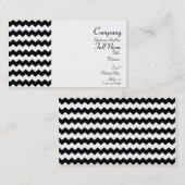 Chevronパター包まれたン名刺 名刺 (正面/裏面)