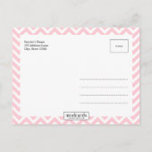 CHEVRON誕生モダン発表 案内ポストカード (裏面)