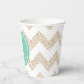 Chevron 75誕生祝いChoose Color PCu 紙コップ (裏面)