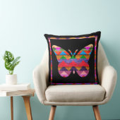 Chevron Butterflyパターン クッション (椅子)