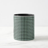Chevron Checks Seaooam and Black マグカップ (中央)