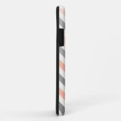 Chevron coral gray geometric iPhone 5ケース Case-Mate iPhoneケース (裏面/右)