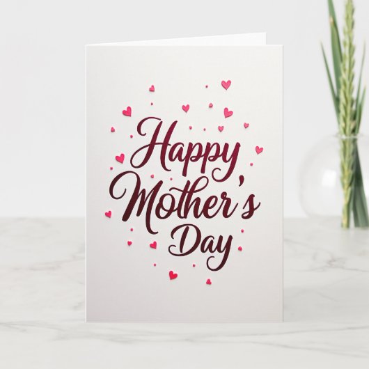 Chevron Hearts Mother カード (正面)