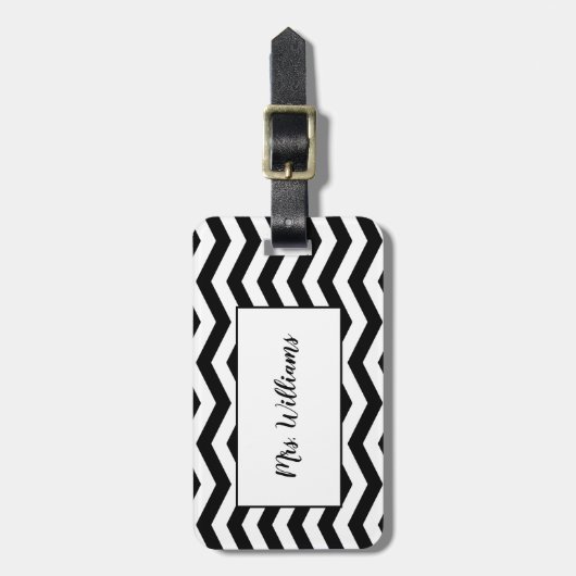 Chevron Mrs.ラゲッジタグ ラゲッジタグ (正面縦)