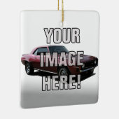 ChevyあなたのCamaroの写真を加えて下さい セラミックオーナメント (右)