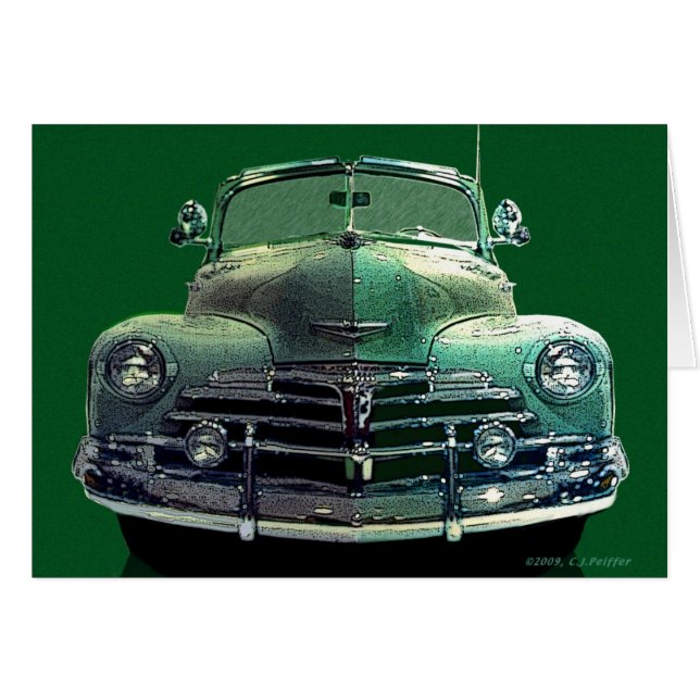 Chevyのコンバーチブル (正面横)