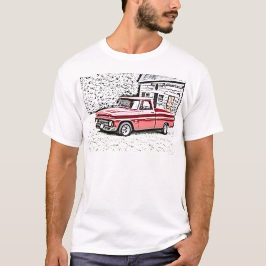 Chevyのトラック Tシャツ (正面)