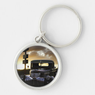 Chevyの古いトラックKeychainかキーホルダー キーホルダー