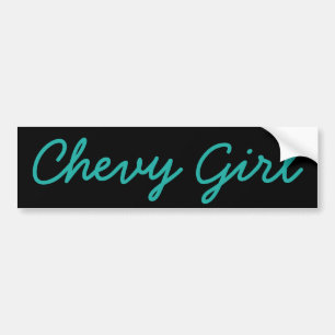 Chevyの女の子のバンパーステッカー バンパーステッカー