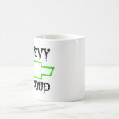 Chevyの誇りを持ったなマグ コーヒーマグカップ (中央)