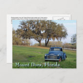 Chevyピックアップトラック山Dora、フロリダカントリーlan ポストカード (正面/裏面)