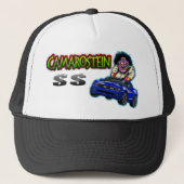 Chevy青いCamaro SSの帽子 キャップ (正面)