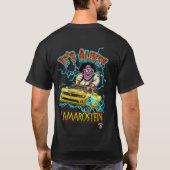 Chevy黄色いCamaro SSの黒いTシャツ Tシャツ (裏面)