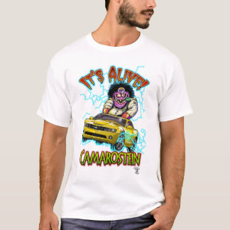 Chevy黄色いCamaro SSのTシャツ Tシャツ