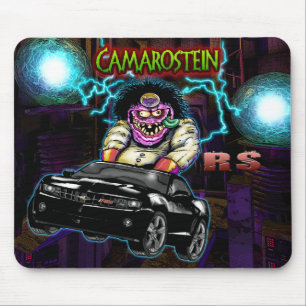 Chevy黒いCamaro RSのマウスパッド マウスパッド