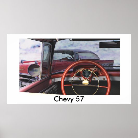 Chevy57ポスター ポスター (正面)
