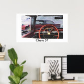 Chevy57ポスター ポスター (ホームオフィス)