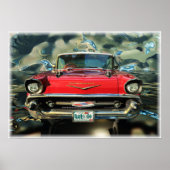 Chevy57前面 ポスター (正面)