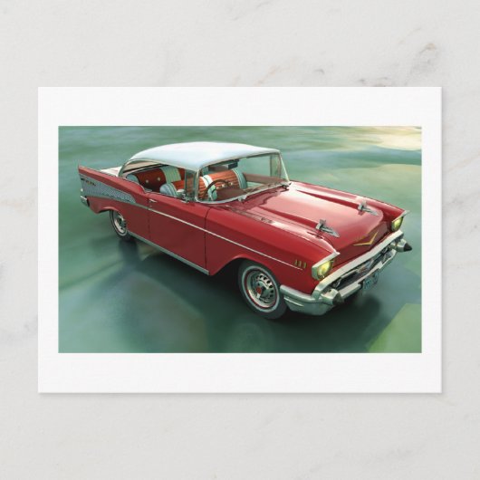 Chevy57-34 ポストカード (正面)
