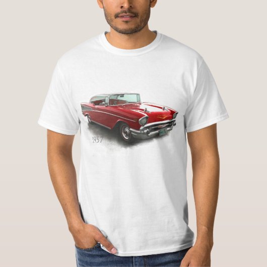 Chevy57-34b 1957年 tシャツ (正面)