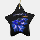 Chevy: コルベットのアカエイ2013年 セラミックオーナメント (左)