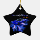 Chevy: コルベットのアカエイ2013年 セラミックオーナメント (裏面)