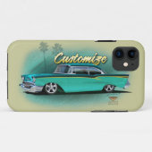 chevy 1957はiphoneの場合を改造しました Case-Mate iPhoneケース (裏面(横))