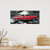 Chevy 1957 ポスター (キッチン)