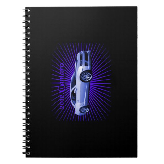 Chevy: 2012年のCamaro ノートブック (正面)