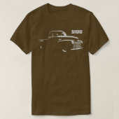 Chevy 3100アンティーク1950 sピックアップトラックギフト私のために tシャツ (デザイン正面)