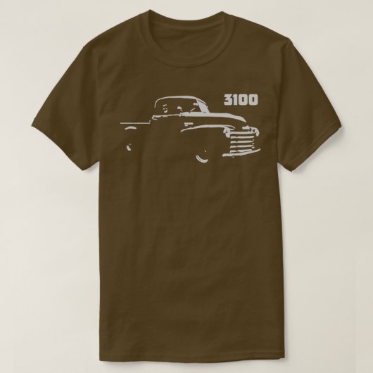 Chevy 3100アンティーク1950 sピックアップトラックギフト私のために tシャツ (デザイン正面)