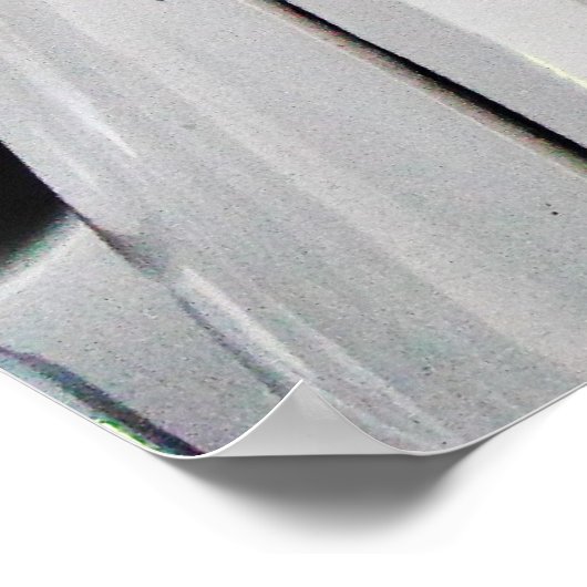 Chevy Bel Air 56 tail light ポスター (角)