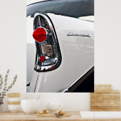 Chevy Bel Air 56 tail light ポスター (キッチン)
