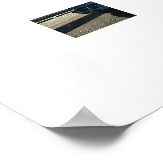 "Chevy Bel Air at Venice Beach." ポスター (角)