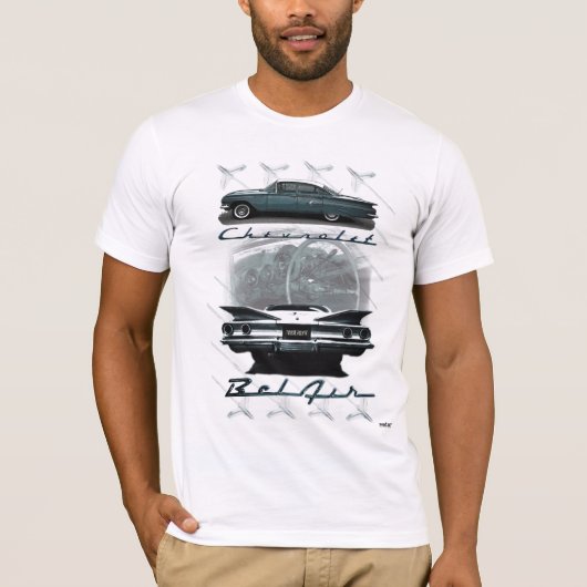 Chevy Bel Air graphic tee shirt Tシャツ (正面)