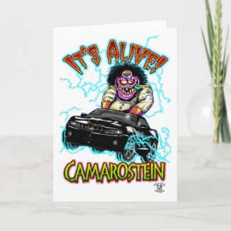 Chevy Camaro黒いSS カード