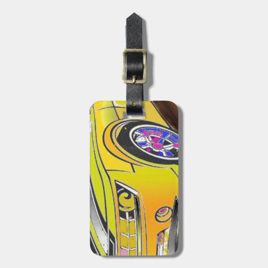 Chevy Camero ラゲッジタグ (正面縦)