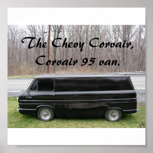Chevy CorvairのCorvair 95のバン ポスター