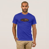 Chevy El Camino -楕円形の旗の紋章のクラシック Tシャツ (正面フル)