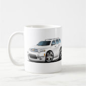 Chevy HHRの白のトラック コーヒーマグカップ (左)