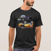 Chevy HHRの黒いパネルトラック Tシャツ (正面)