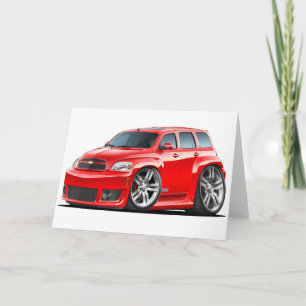 Chevy HHR SSの赤のトラック カード