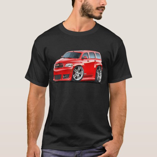 Chevy HHR SSの赤のトラック Tシャツ (正面)