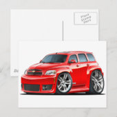 Chevy HHR SSレッドトラック ポストカード (正面/裏面)