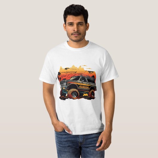Chevy K5 Blazer Rockクローラ Tシャツ (正面フル)