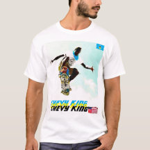 CHEVY KING 2023新規/署名付きTシャツ